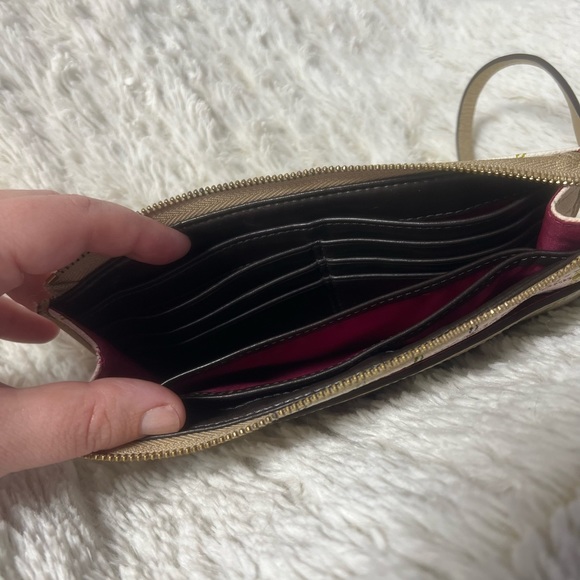 COACH tattersall wristlet - Picture 2 of 4